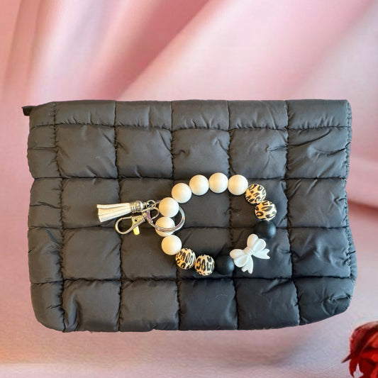 Puffer Pouch & Bow Wristlet