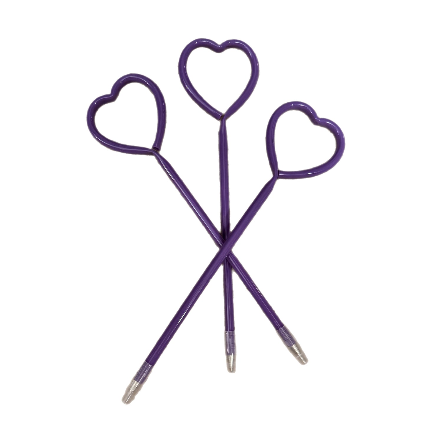 Pen - Heart - Purple