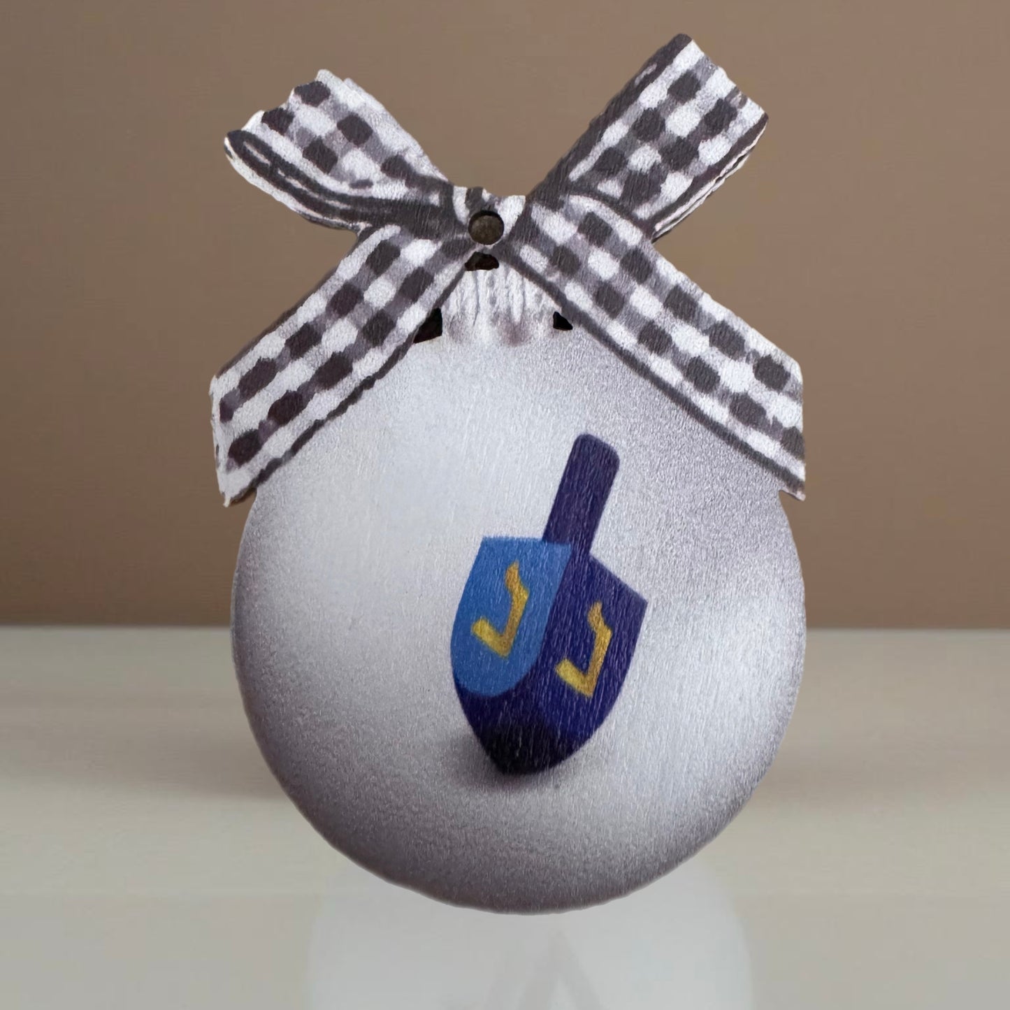 Wooden Hanukkah Ornaments