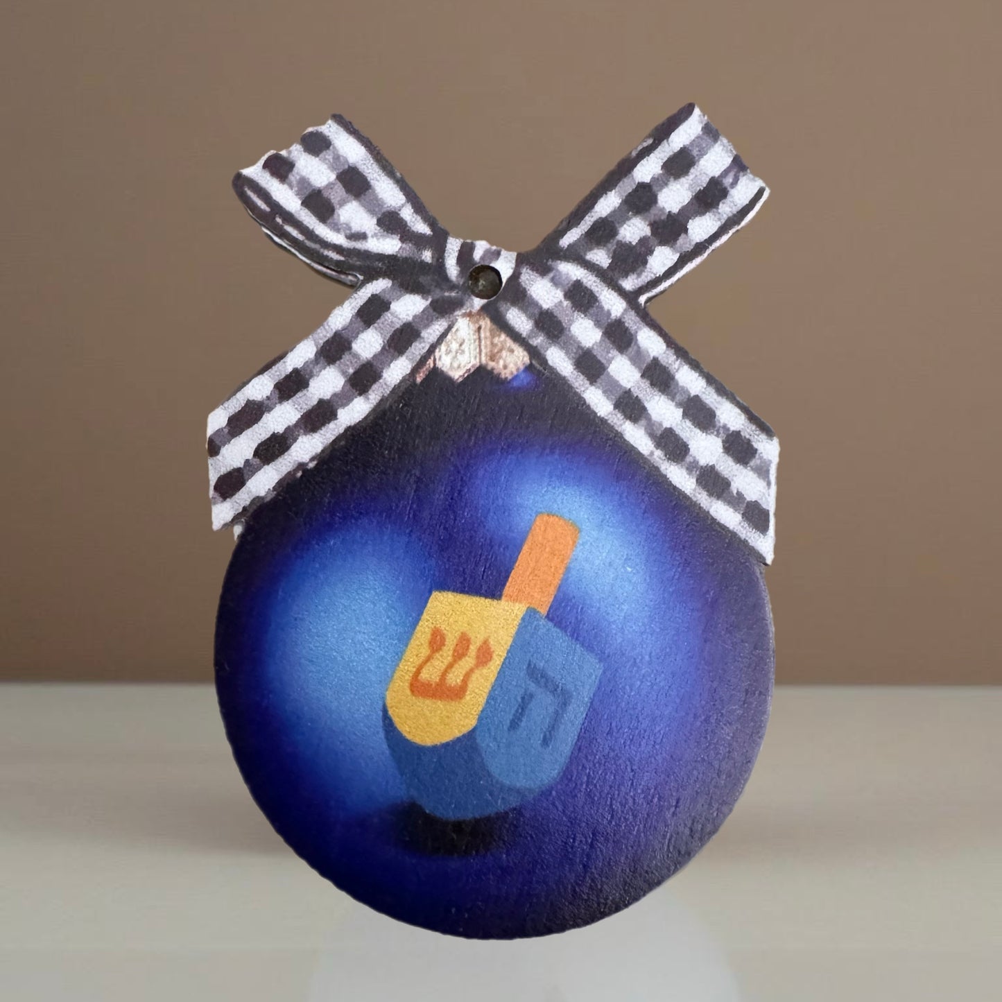 Wooden Hanukkah Ornaments