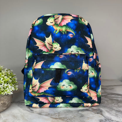 Mini Backpack, Pouch, & Mini Pouch Set - Dragon Cloud