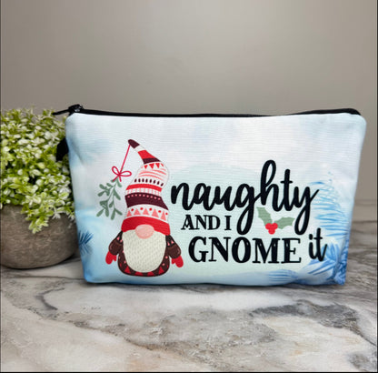 Pouch - Christmas - Naughty Gnome