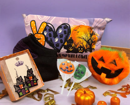 Stuffed Halloween Pouches - 6 piece set