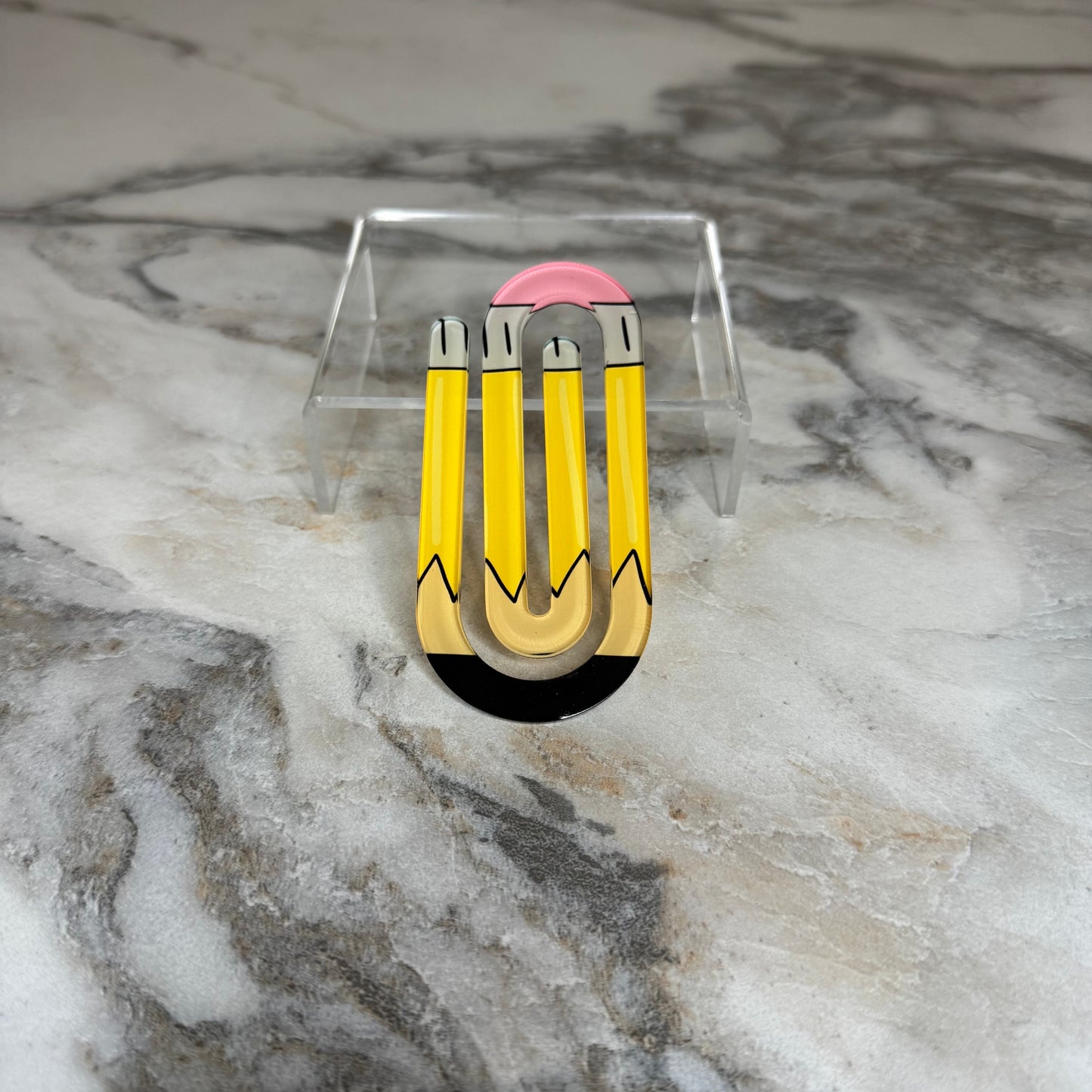 Jumbo Acrylic Paperclip - Assorted