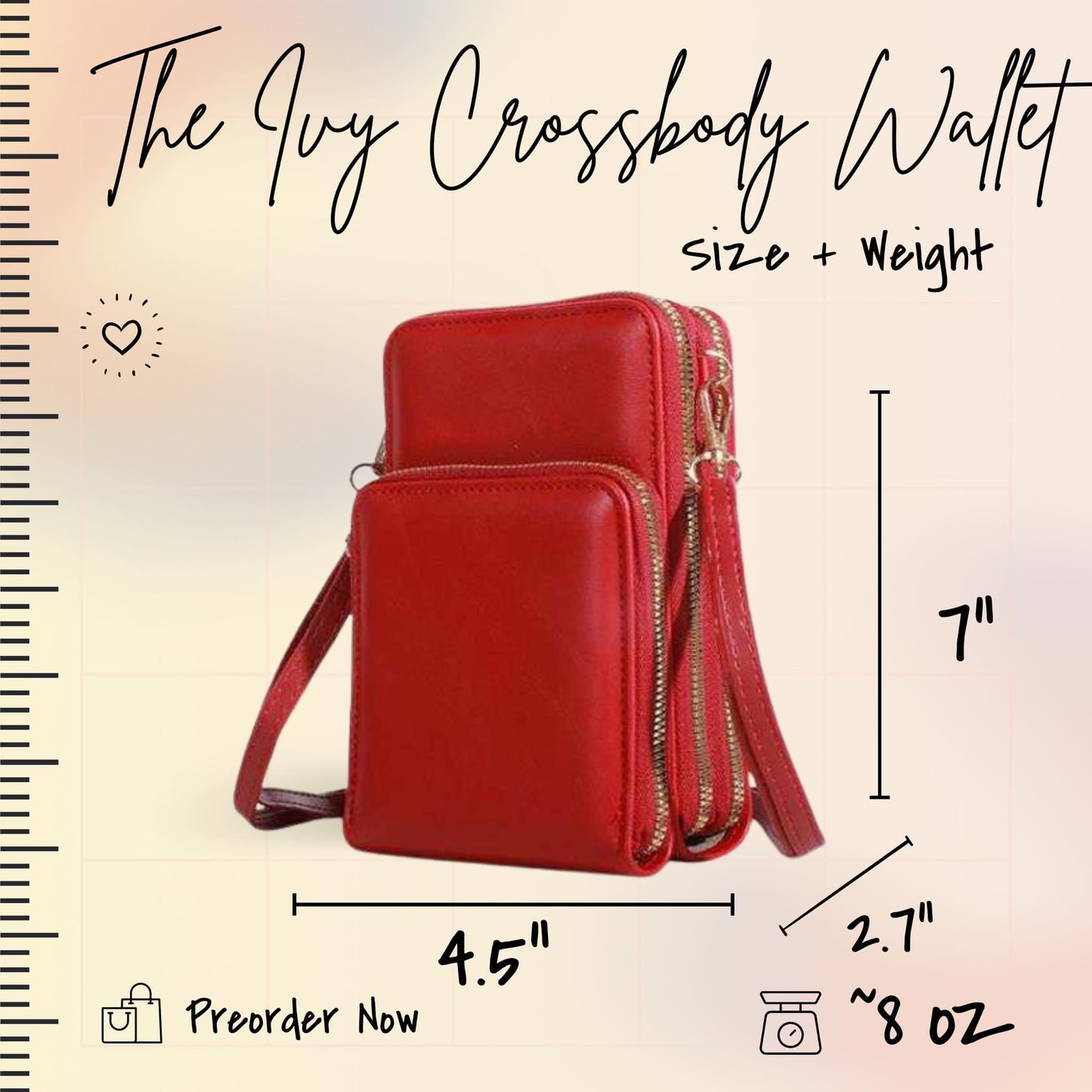 Ivy Crossbody Wallet