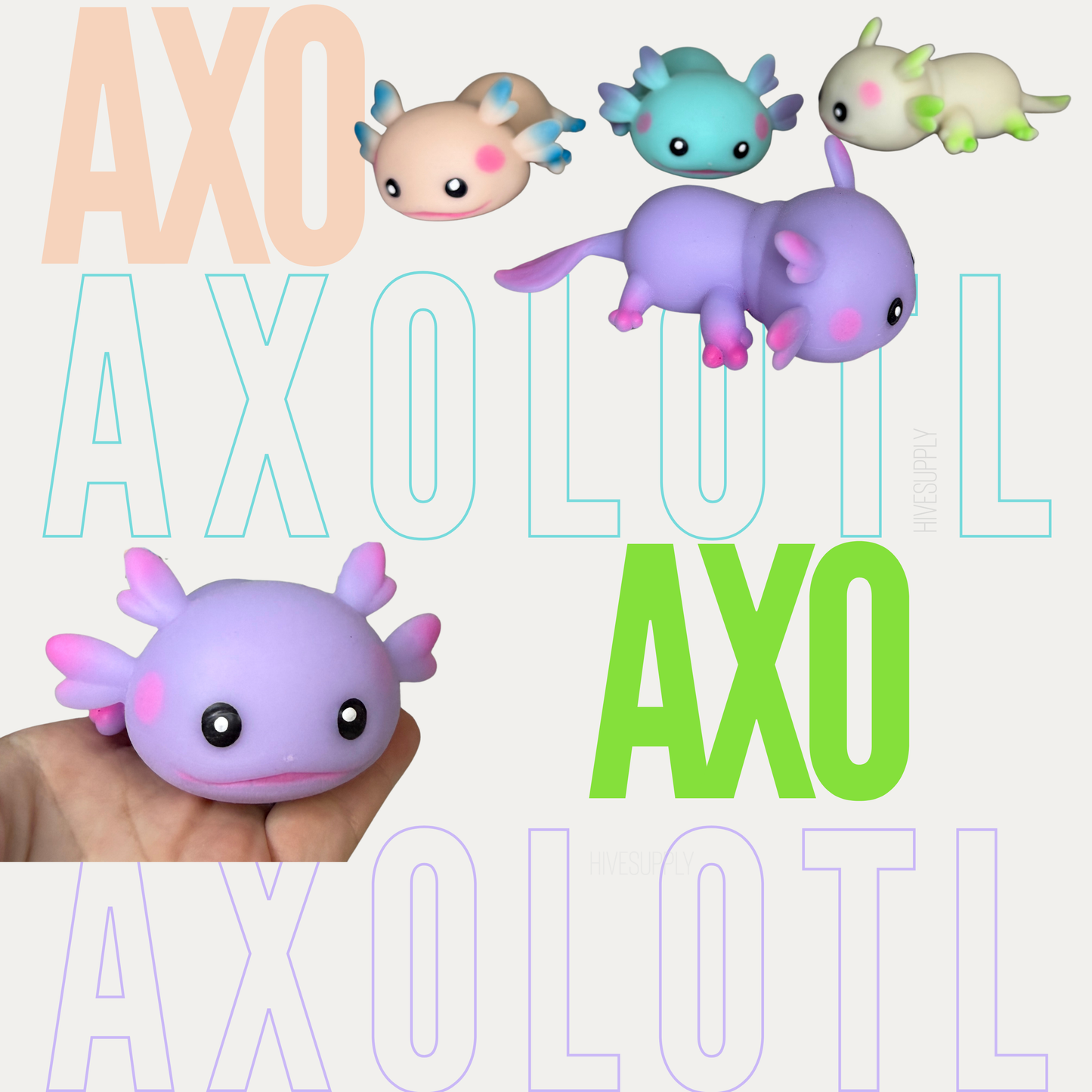 Squishy Toy - Axolotl #2