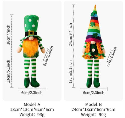 Gnome - St Patrick’s Day - Striped Legs