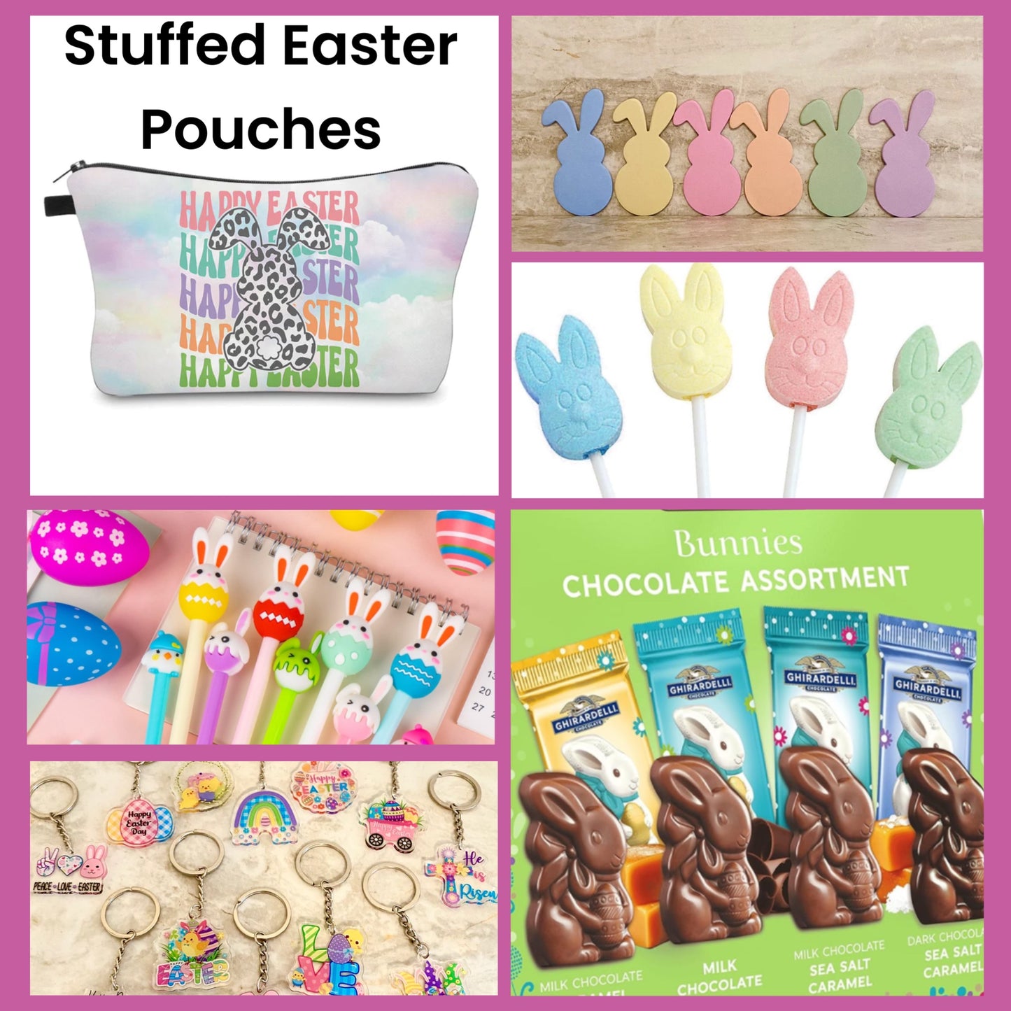 Easter - Stuffed Pouches