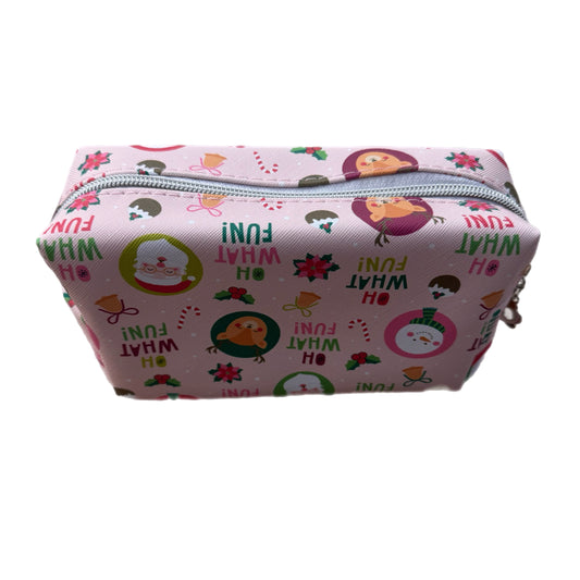 Makeup Pouch - Holiday Rectangle
