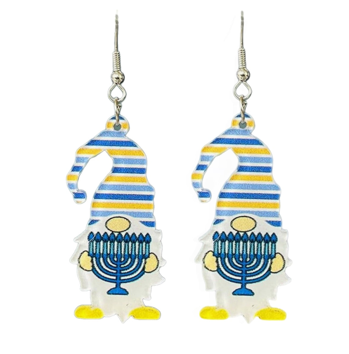 Hanukkah Earrings - Gnomes