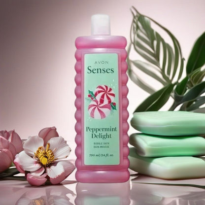 Avon Senses Peppermint Delight Bubble Bath