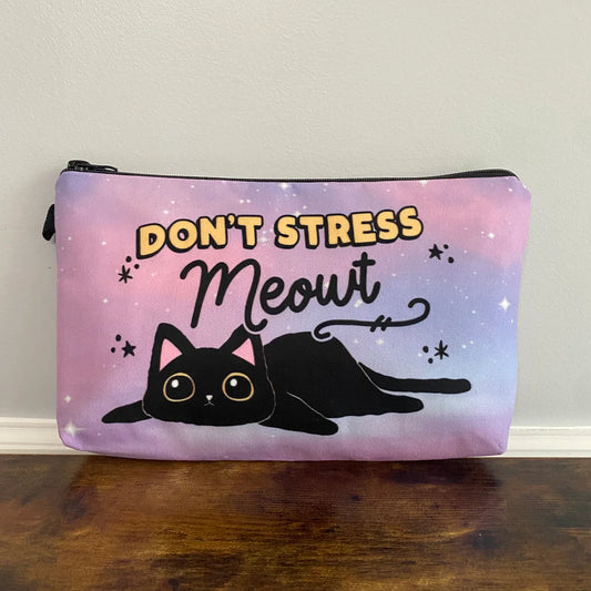 Pouch - Cat, Don’t Stress Meowt