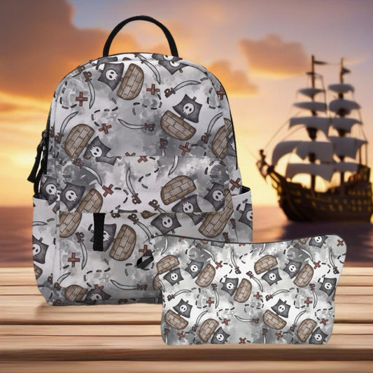 Mini Backpack & Pouch Set - Pirate