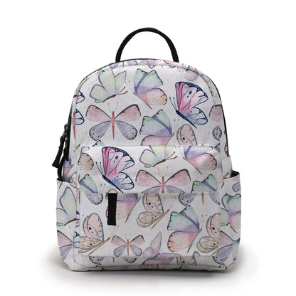 Mini Backpack & Pouch Set - Butterfly Watercolor