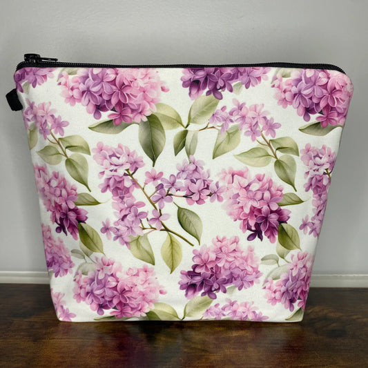 XL Pouch - Purple Hydrangea