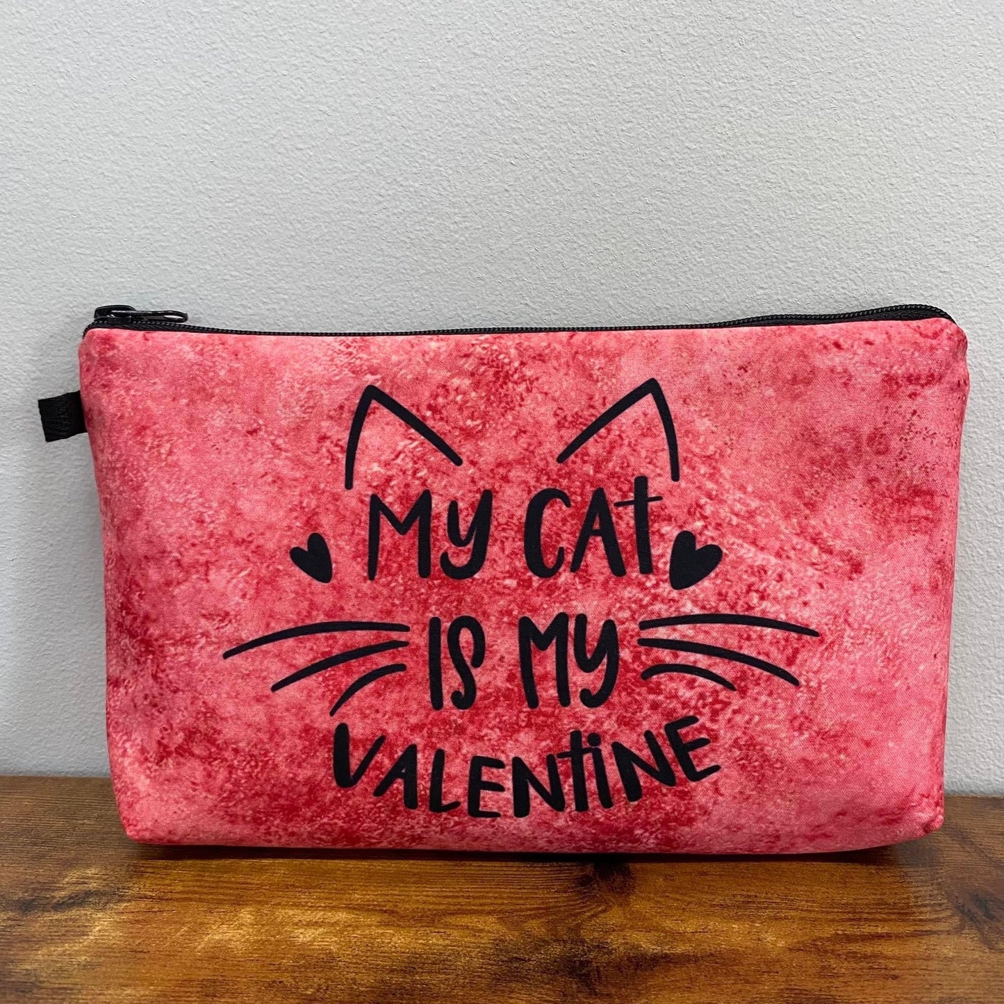 Pouch - My Cat is My Valentine