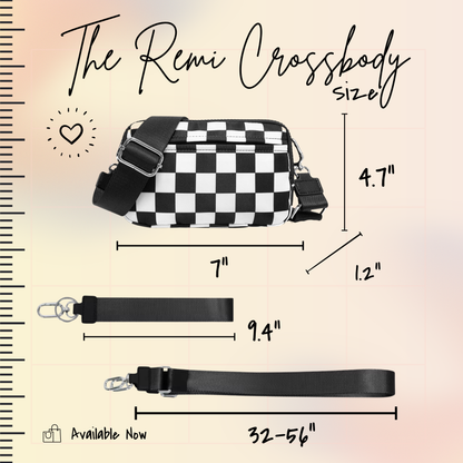 Remi - Nylon Crossbody Solid - PREORDER