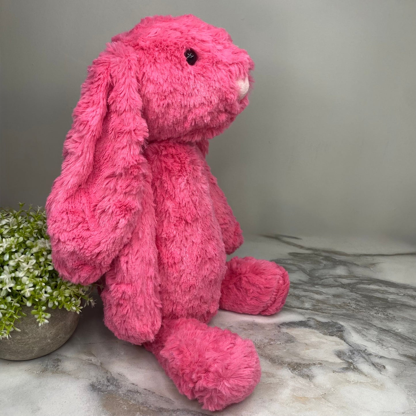 Bunny Plush Large - Dark Pink