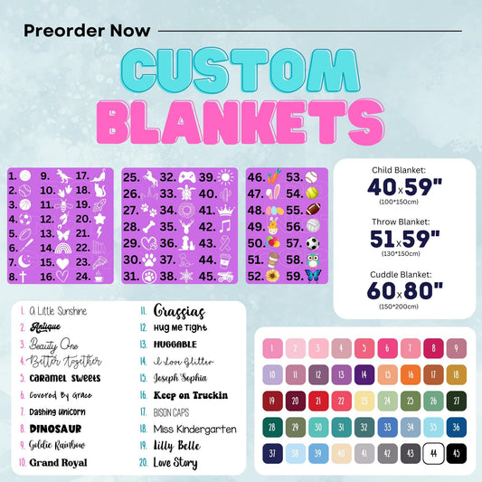 Custom Blankets