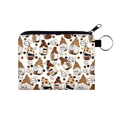 Mini Backpack, Pouch & Coin Purse Set - Coffee Gnomes