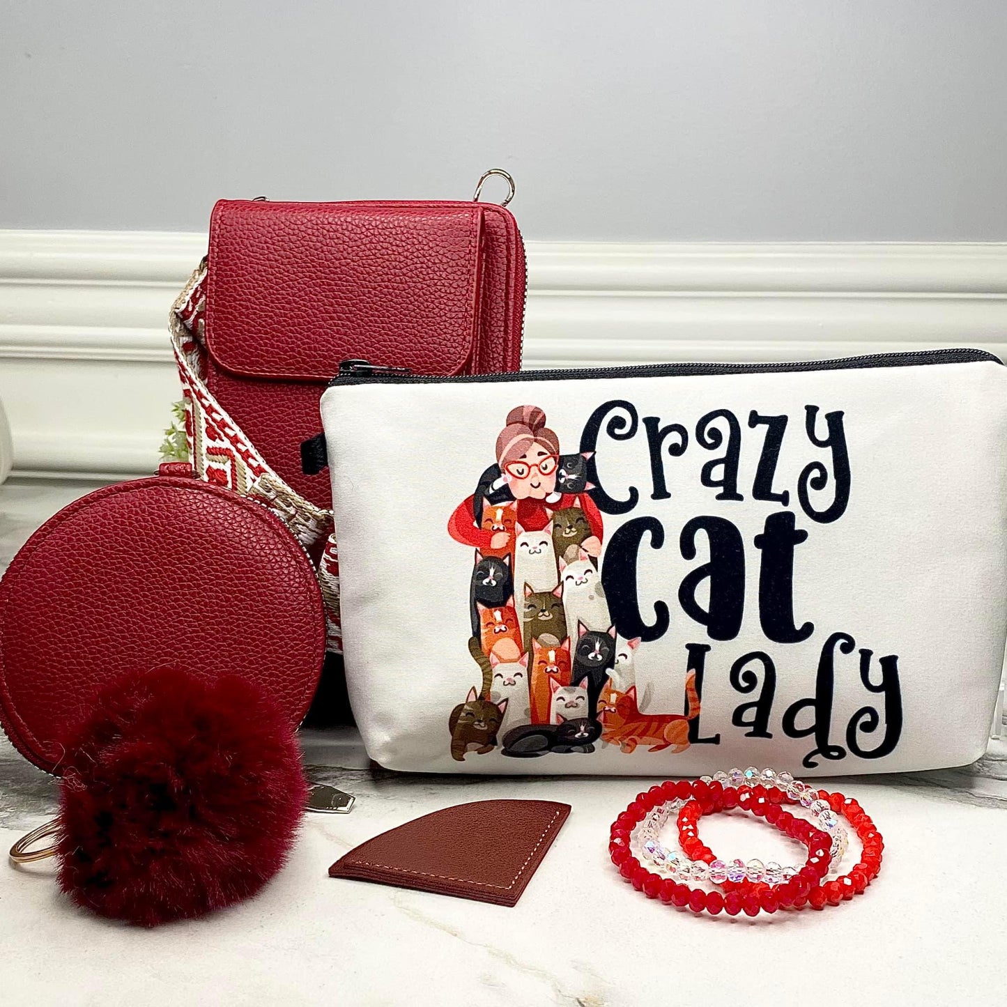 Crazy Cat Lady Gift Set