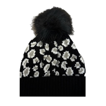 Beanie Hats - Leopard Print