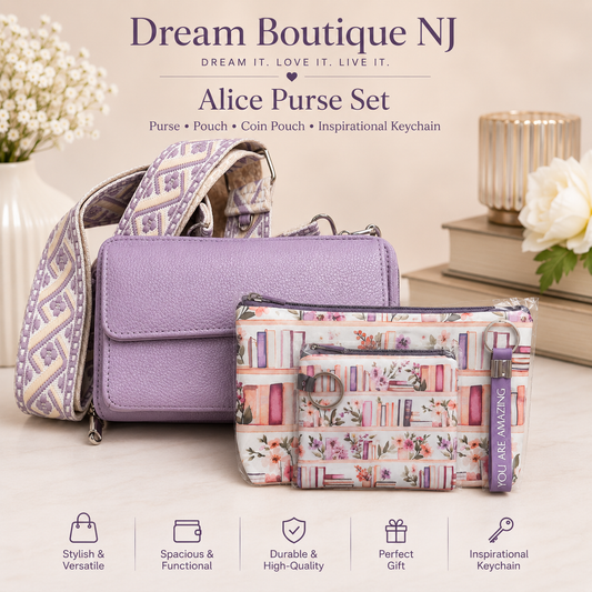 Alice Phone Wallet & Pouch Set