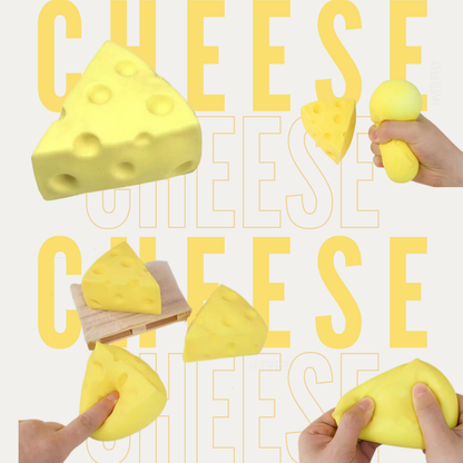 Squishy Toy - Cheese Triangle