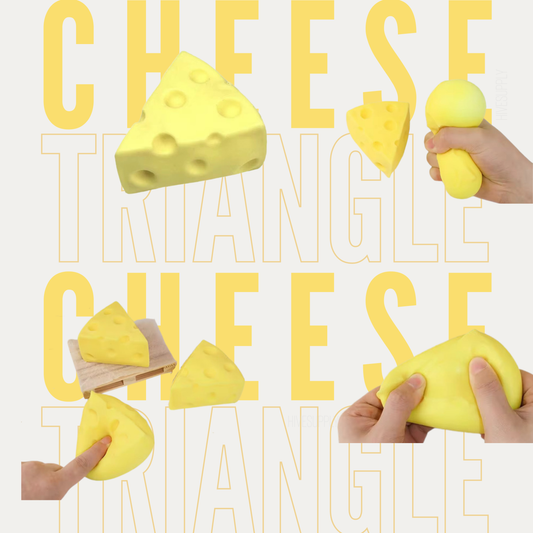 Squishy Toy - Cheese Triangle