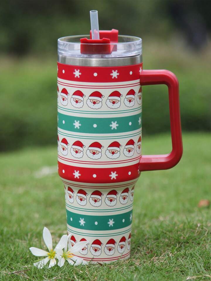 Tumbler - 40oz Santa Claus