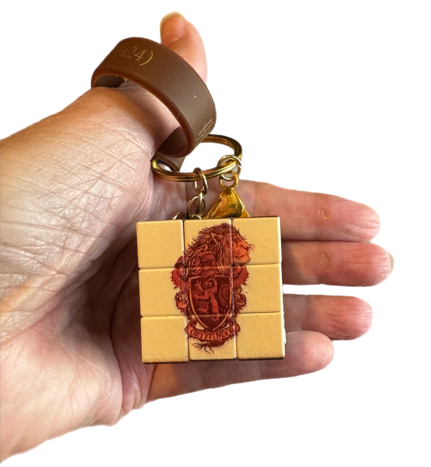 Harry Potter 3x3x3 Magic Cube Keychain