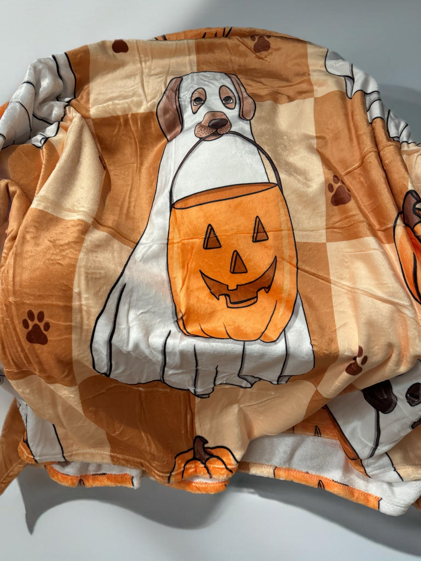 Blanket - Halloween - Trick or Treat Dogs