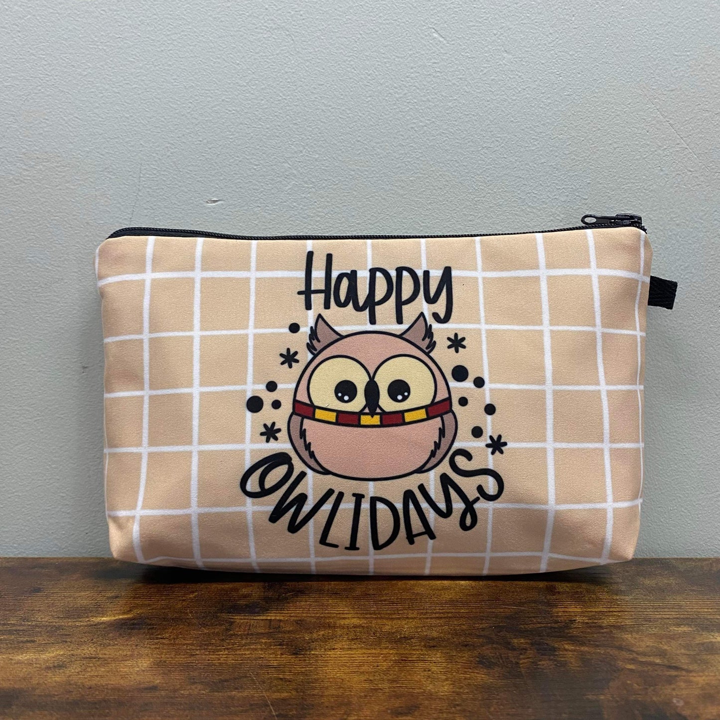 Pouch - Happy Owlidays