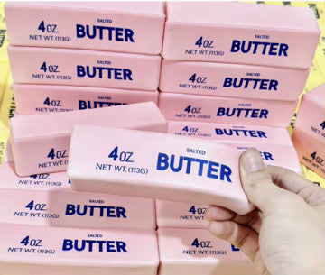 Butter Stress Squishy Toy - Pink