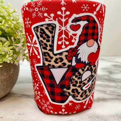 Corduroy Zip Pouch Gift Set - Christmas Gnome Tree