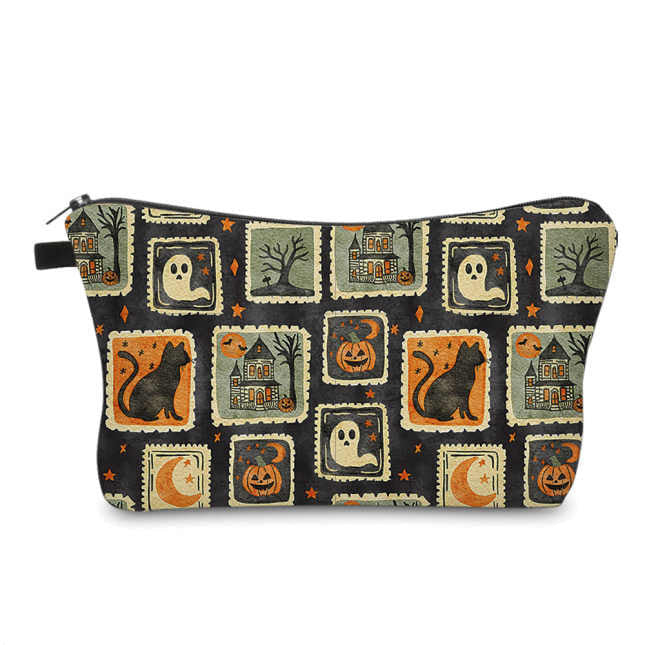 Mini Backpack & Pouch Set -  Halloween Square Stamps