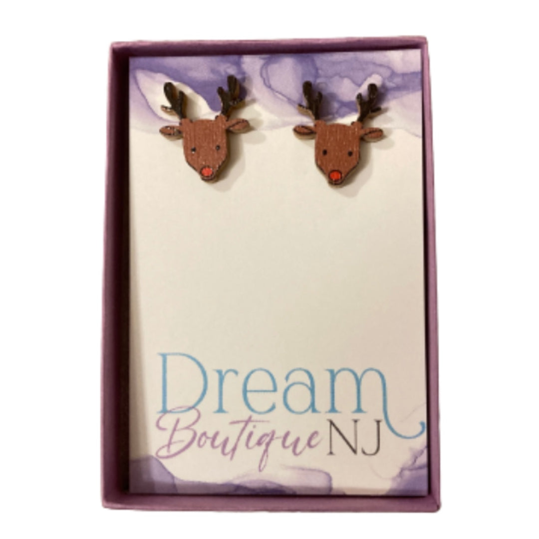 Earrings - Holiday (wood)