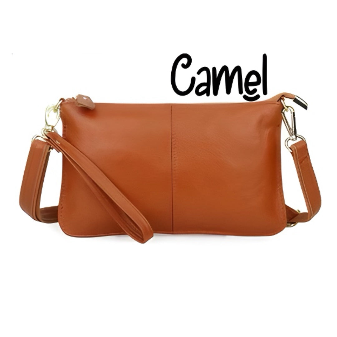 Megan Clutch Crossbody - Genuine Leather