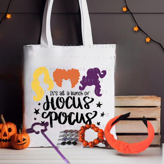 Hocus Pocus Halloween Tote Set