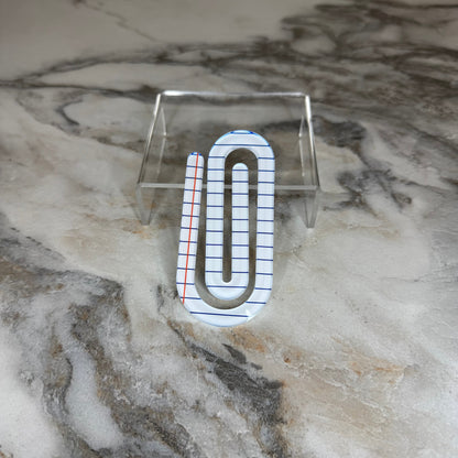 Jumbo Acrylic Paperclip - Assorted