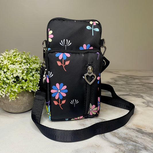 Mia Nylon Crossbody Wallet