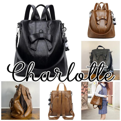 Charlotte - Bow Handbag & Backpack