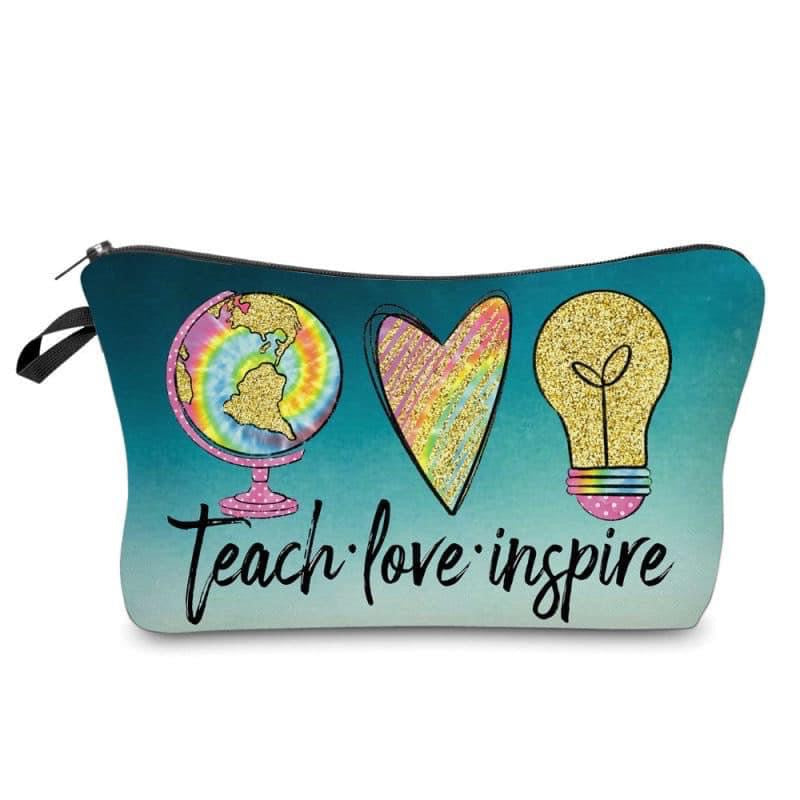 Pouch - Teach Love Inspire Lightbulb