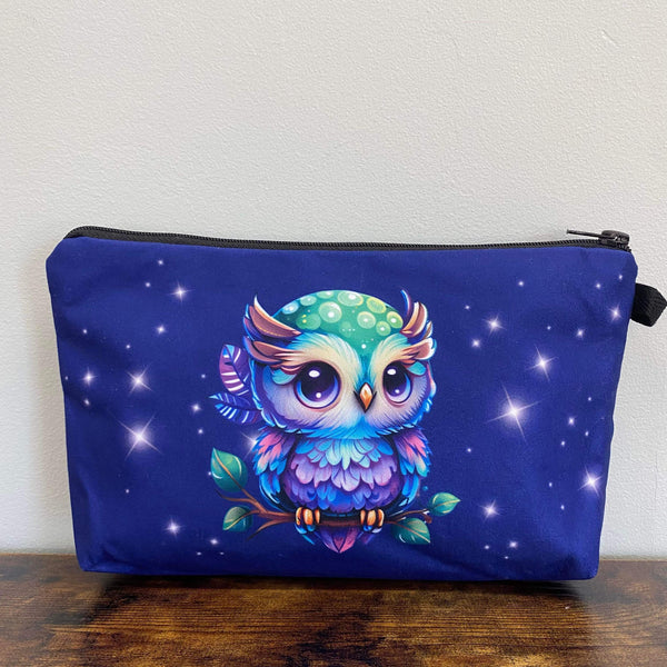 Pouch - Owl with Stars