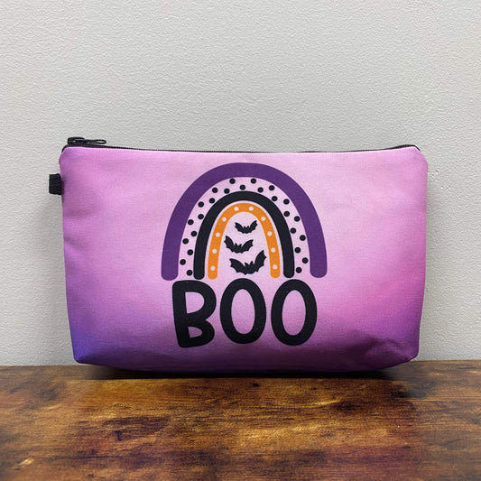 Pouch - Halloween Boo Rainbow