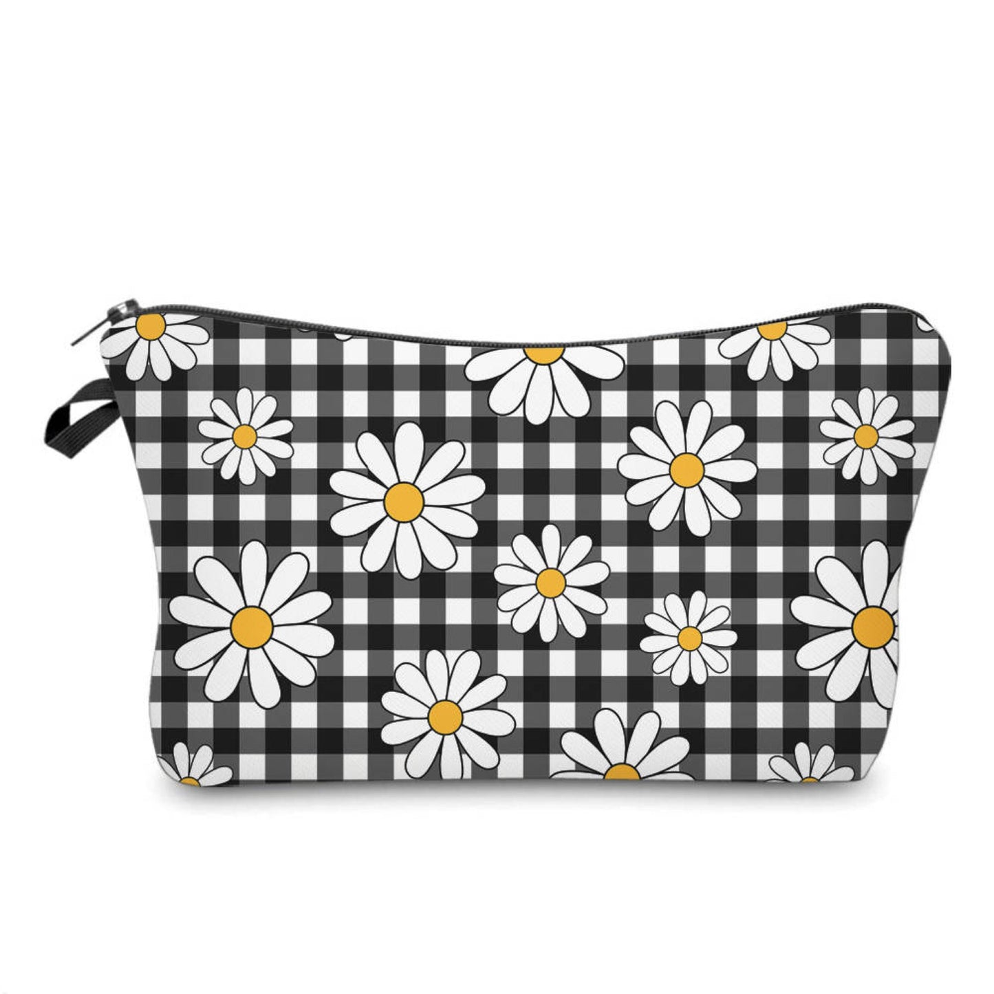 Pouch - Floral Daisy Gingham