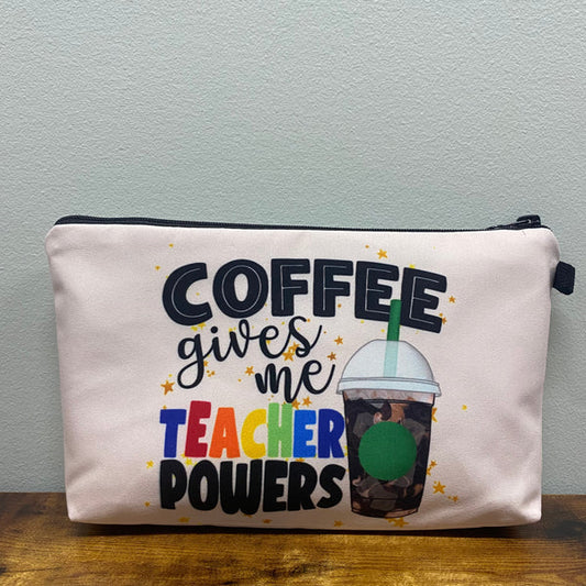 Pouch - Coffee Teacher Powers