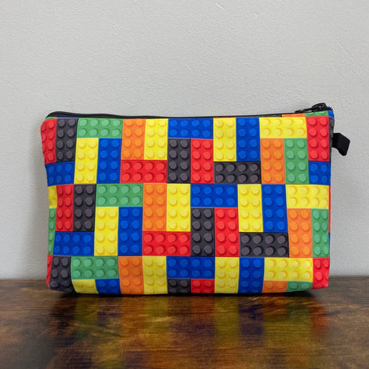 Pouch - Multicolored Blocks