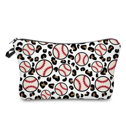 Mini Backpack & Pouch Set - Baseball Animal Print