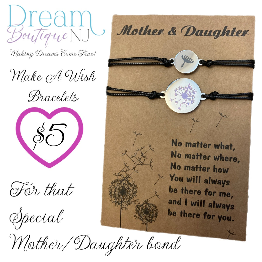 Make A Wish Bracelet - Mother/Daughter